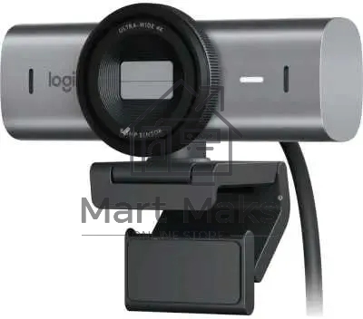 Веб-камера Logitech MX Brio черный 8.5Mpix (3840x2160) USB3.0 с микрофоном (960-001549)