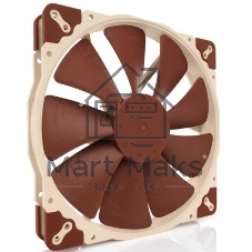 Вентилятор корпусной Noctua NF-A20 5V PWM, 200 мм, 350-800 об/мин, 18.1 дБ, 4-pin PWM, без подсветки