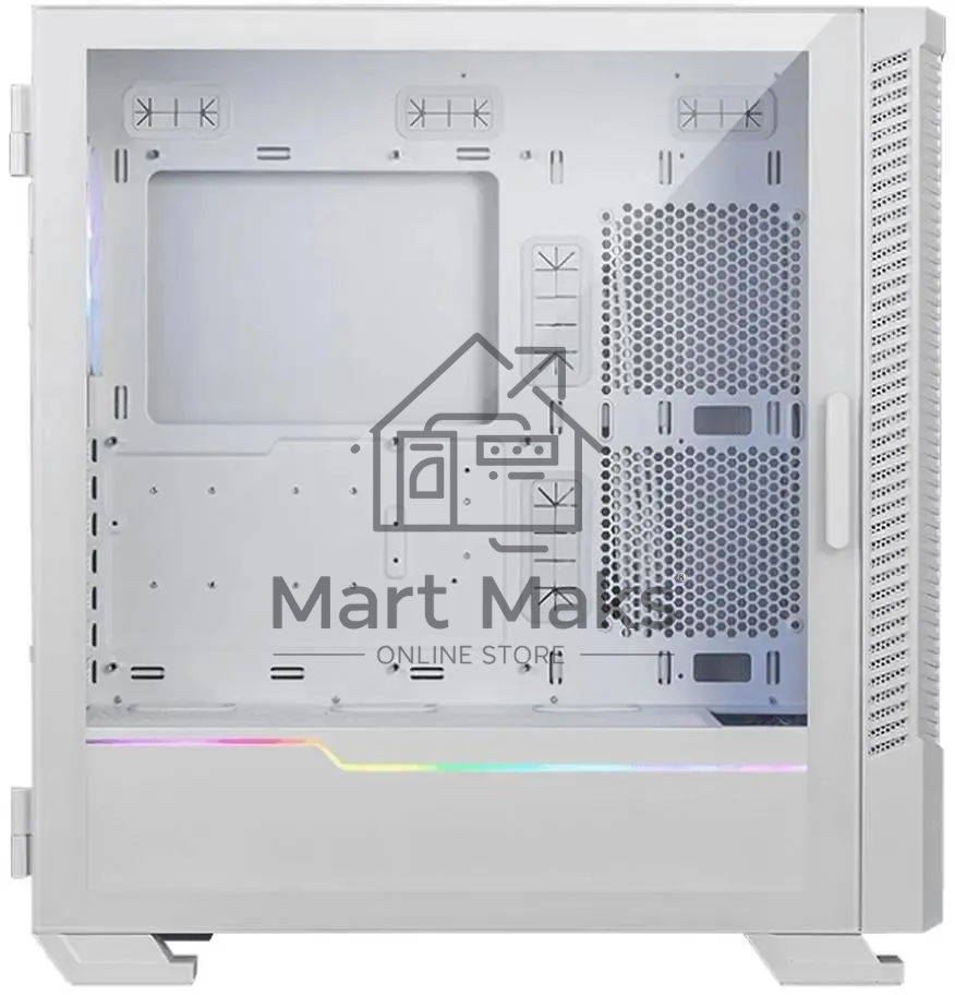 Компьютерный корпус MSI MPG VELOX 100R WHITE, Global, 2xUSB 3.0, 1xType C, 4x120mm ARGB Fan, ARGB