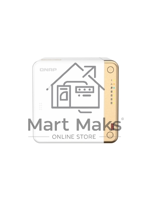 Сетевое хранилище NAS Qnap Original TS-462-4G 4-bay настольный Celeron N4505