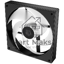Вентилятор для корпуса ID-COOLING AS-140-ARGB-K черный, 140 мм, 1800 об/мин, 24.9 дБ, 4 pin