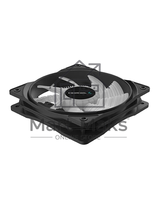 Вентилятор для корпуса DEEPCOOL RF120R черный, 120 мм, 1300 об/мин, 21.9 дБ, 3 pin