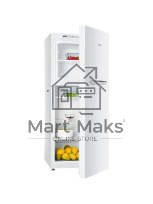 Холодильник Atlant XM 3608-109 белый двухкамерный 162/64л морозилка сверху