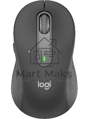 Мышь беспроводная Logitech Signature M650 графитовый, 4000 dpi, радиоканал, Bluetooth, USB, кнопки - 5