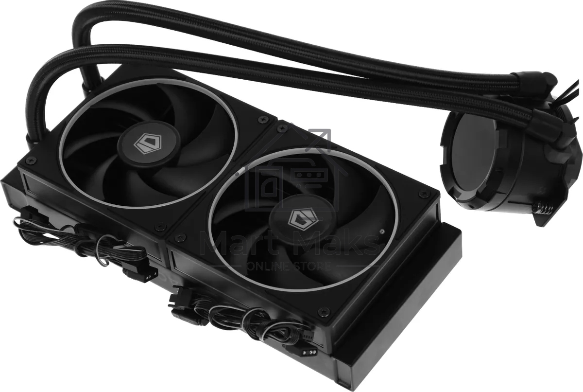 Система водяного охлаждения ID-Cooling SL240 черный 120мм алюминий+медь 2000rpm 30db 4-pin 300W