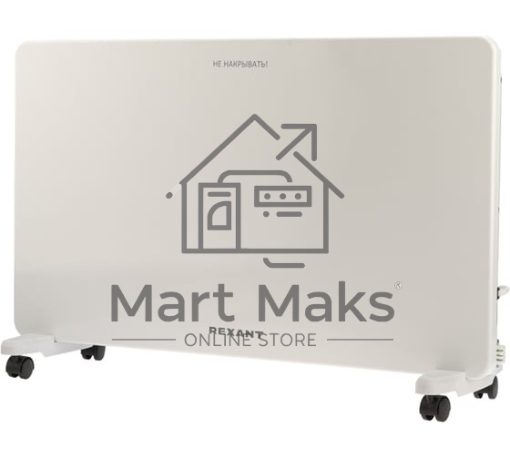 Конвектор Rexant 60-0111, белый, 2000 Вт, 25 м2, электронный термостат