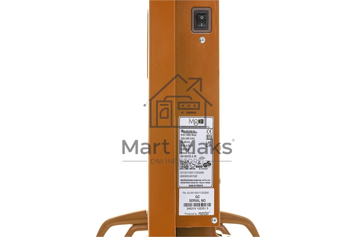 Электрический конвектор iVigo EPK4570E10 1000 Вт Дерево