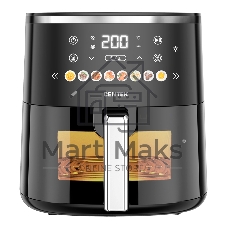 Аэрогриль Centek CT-3106 черный, 1750 Вт, 6,5 л, сенсор, 8 программ