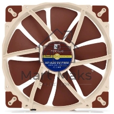 Вентилятор корпусной Noctua NF-A20 5V PWM, 200 мм, 350-800 об/мин, 18.1 дБ, 4-pin PWM, без подсветки