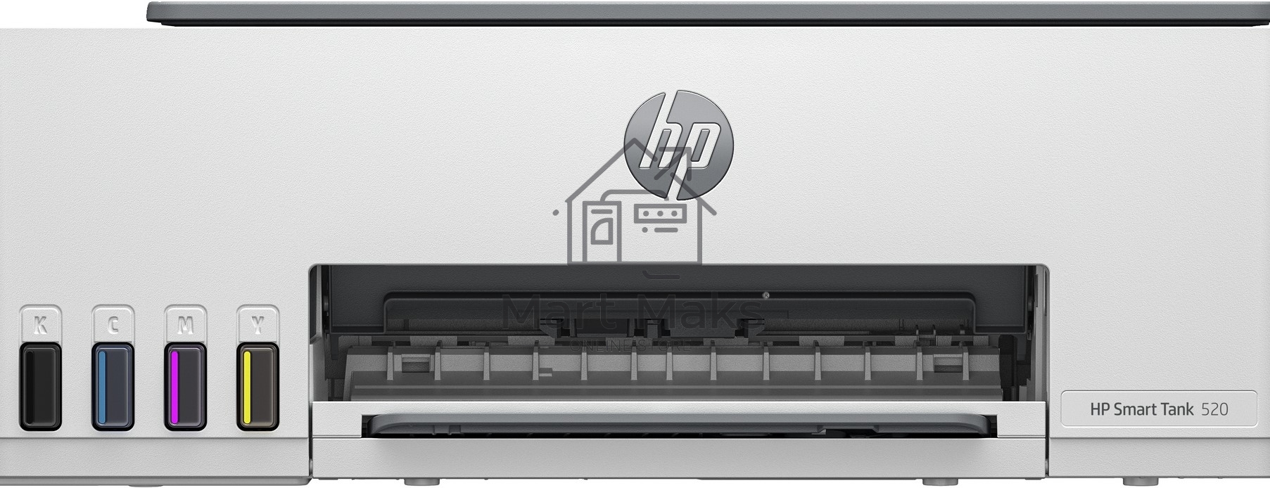МФУ струйный HP Smart Tank 520 (1F3W2A), A4, цветной, печ. до 12 стр/мин. (ч/б) до 5 стр/мин. (цвет), 1200 x 1200 dpi, USB