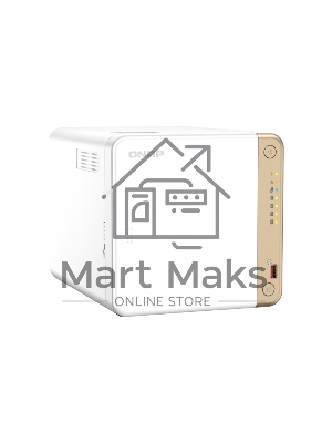 Сетевое хранилище NAS Qnap Original TS-462-4G 4-bay настольный Celeron N4505