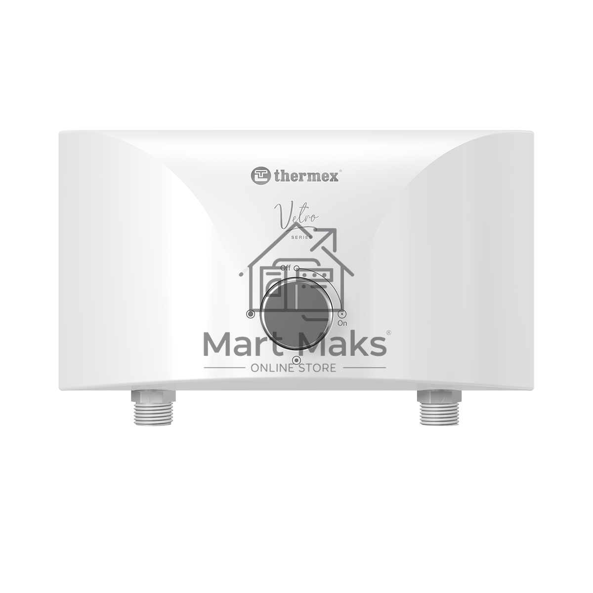 Электроводонагреватель проточный Thermex Vetro 5500 shower