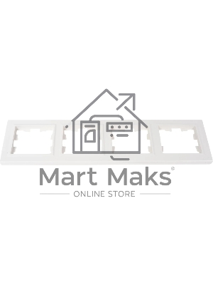 Рамка 4-мест. IEK BRITE РУ-4-БрБ бел.