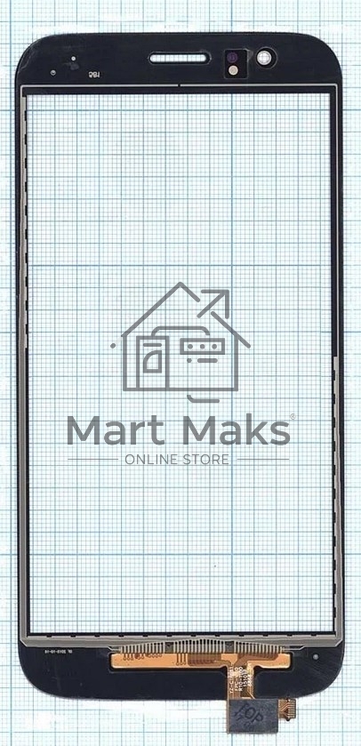 Сенсорное стекло (тачскрин) для Huawei G7 Plus, золотое