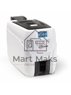 Принтер пластиковых карт Poscenter Pointman Nuvia N25 сублимационный, 300 dpi, до 600 карт/час, USB 2.0, RS-232, Ethernet 10/100, белый