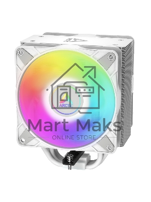 Вентилятор для процессора Arctic Cooling Freezer 36 A-RGb белый - Retail (Intel: LGA 1851, LGA 1700 AMD: AM5, AM4) (ACFRE00125A)