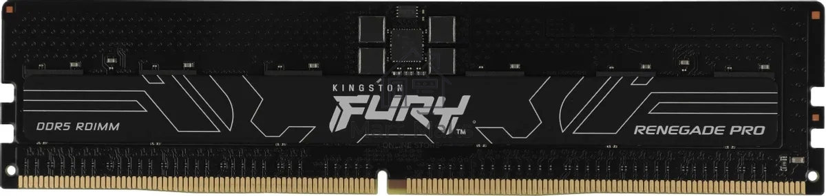 Оперативная память Kingston Fury Renegade Pro, DDR5, 16GB (1x16GB), 6000MHz, CL32, ECC, RDIMM