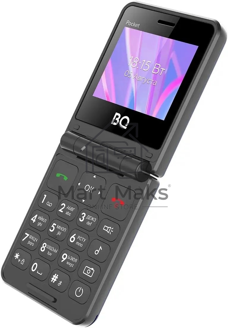 Мобильный телефон BQ 2456 Pocket Black