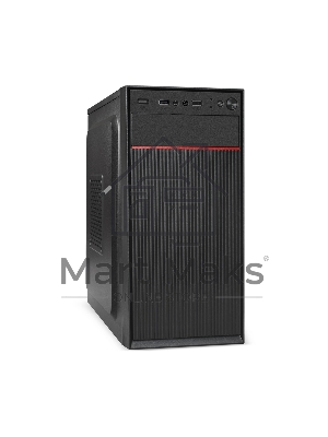 Компьютерный корпус Minitower ExeGate BAA-113-AAA450 (mATX, БП AAA450 с вент. 8см, 2*USB, аудио, черный)
