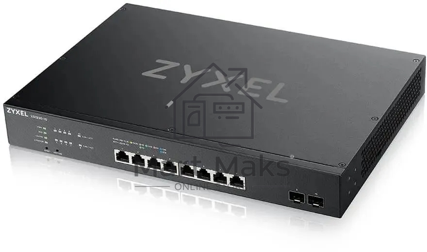 Коммутатор Zyxel XS1930-10, 8×10G (Multi-Gig) + 2×SFP+, L3 Lite, управляемый