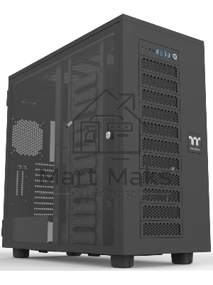 Компьютерный корпус Thermaltake AX700 Glass черный без БП XL-ATX 18x120мм 18x140мм 2x200мм 4xUSB 3.0 audio bott PSU