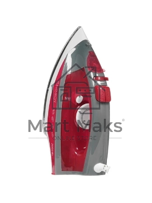 Утюг Energy EN-328 бордовый, 2000 Вт, стальная подошва (270053)