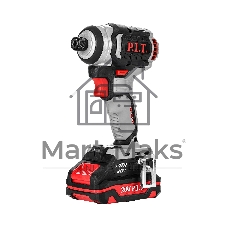 Винтоверт P.I.T. IMPACT аккум. бесщеточный PSD20H-230A/2 (20В, 230Нм, 3ск, HEX 1/4