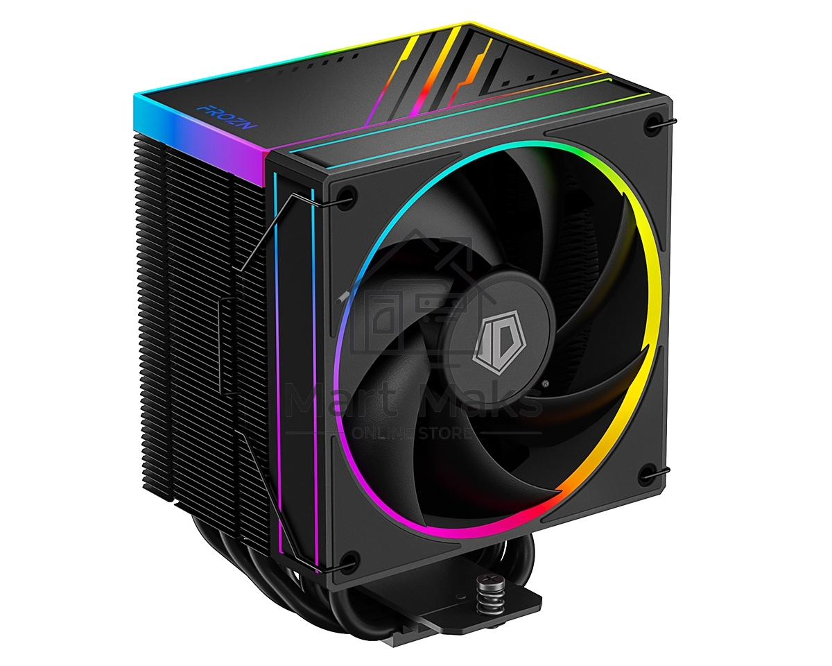 Кулер ID-Cooling Frozn A610 ARGB черный 120мм алюминий+медь 2000rpm 30db 4-pin 250W 155мм