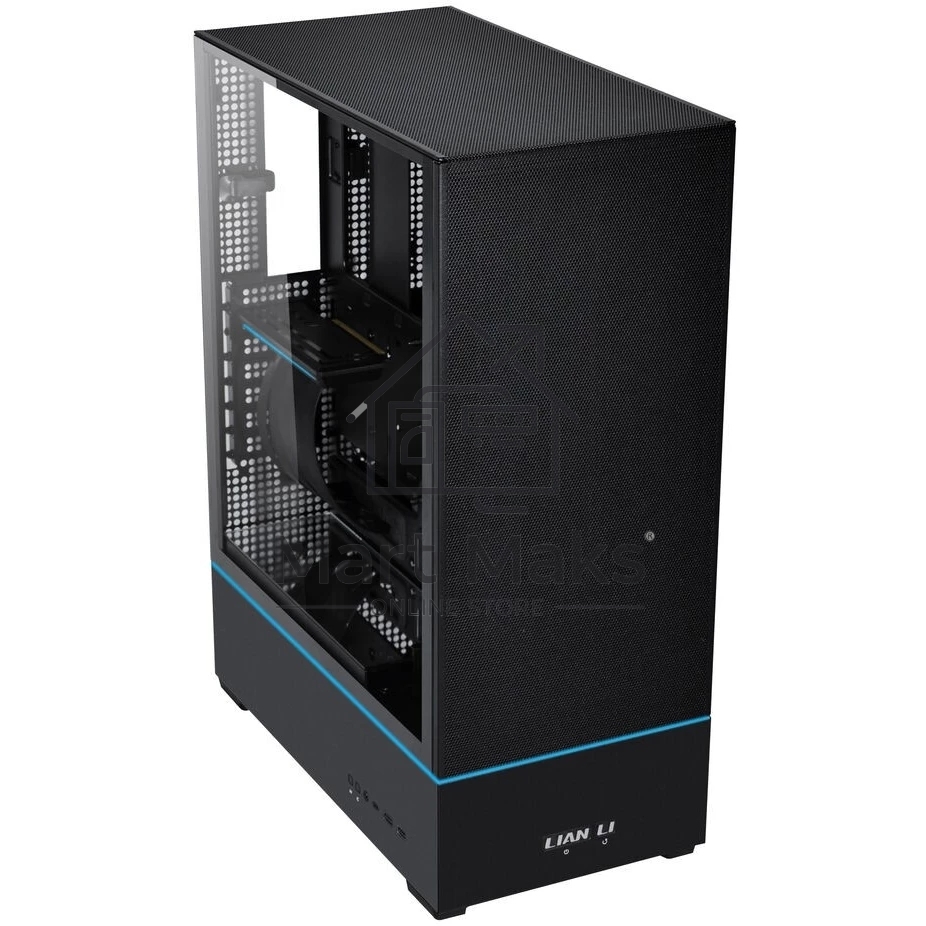 Компьютерный корпус MidiTower Lian Li SUP 01 Black RGB (ATX, без БП, ARGB, 2xUSB3.2 Type-A + USB3.2 Type-C) (G99.SUP01X.00)