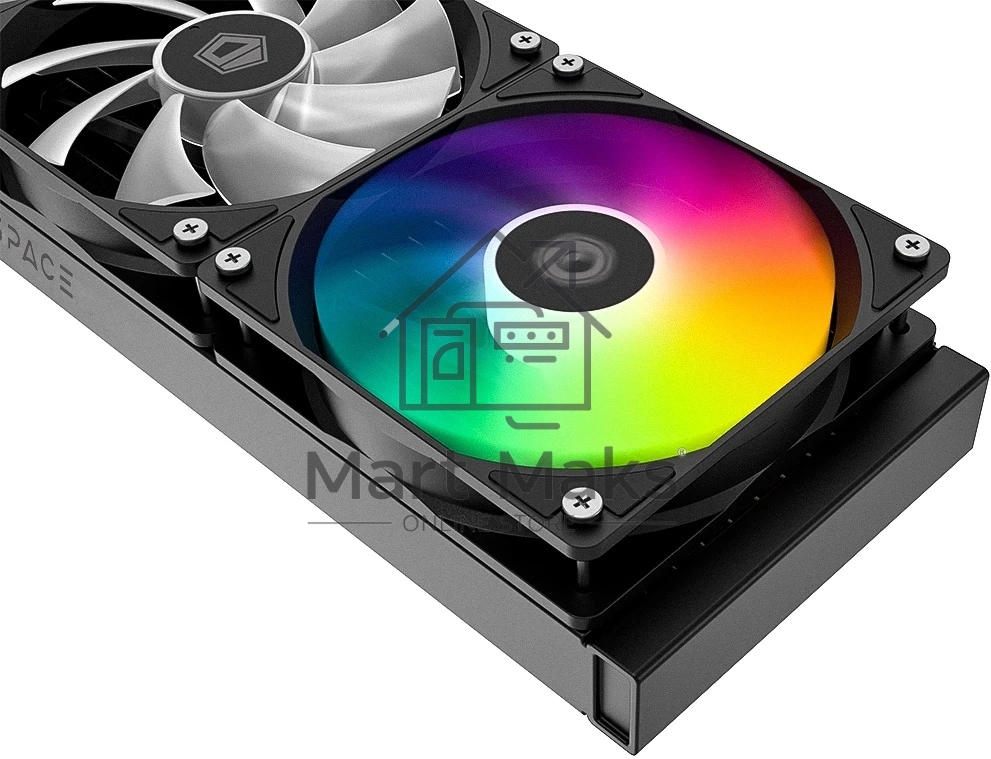 СВО для процессора ID-COOLING SL360 XE черный 120мм алюминий+медь 1800rpm 30db 4-pin 350W
