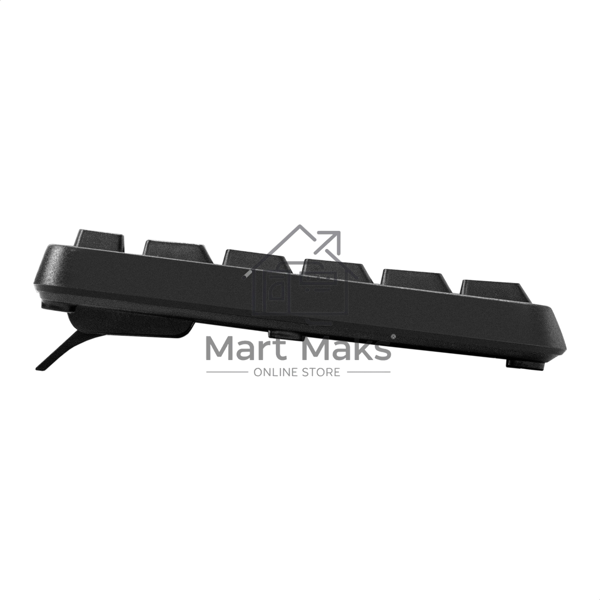 Клавиатура ExeGate EX298364RUS Smart K120 (USB, полноразмерная, влагозащищенная, 104кл., Enter большой, длина кабеля 1,6м, черная, RTL)