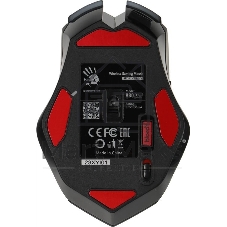 Мышь беспроводная A4Tech Bloody R80 Plus Skull черный, 5000 dpi, радиоканал, USB, кнопки - 8