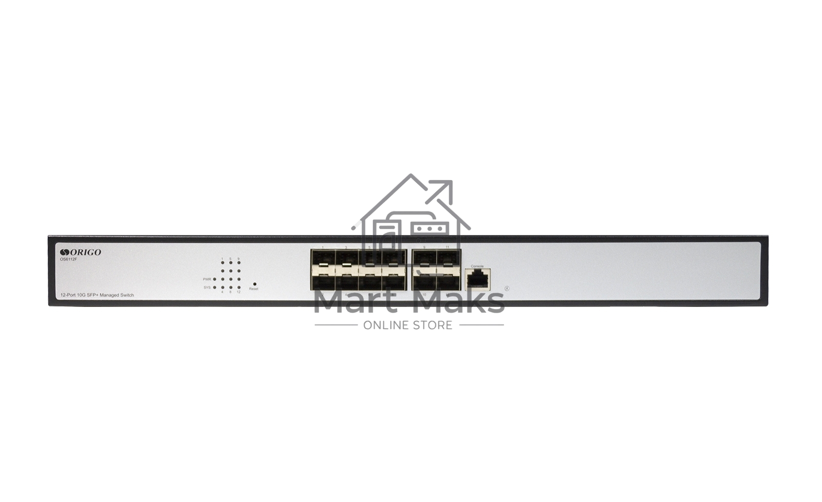 Коммутатор Managed L3 Switch 12x10GBase-X SFP+, RJ45 Console