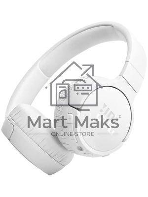 Беспроводные/проводные наушники JBL Tune 670NC белый, накладные, Bluetooth + проводной, активное шумоподавление, до 70 ч