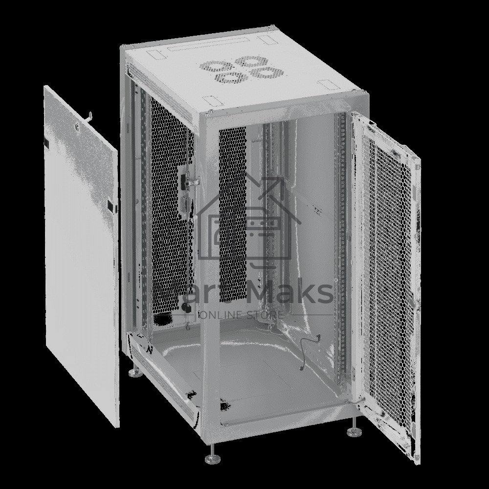 Шкаф коммутационный Sysmatrix SL 6615.733 напольный 15U 600x600мм пер.дв.перфор. задн.дв.перфор. 800кг серый 450мм 37кг 800мм IP20 металл