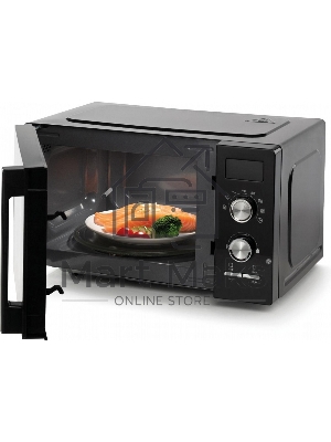 Микроволновая печь Gorenje MO20A3BH черный, 20 л, 800 Вт, переключатели - поворотный механизм/кнопки