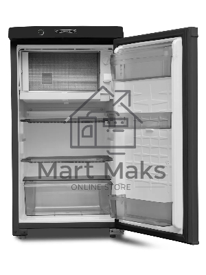 Холодильник Саратов-452 (КШ-122/15) черный однокамерный 99/15л морозилка сверху