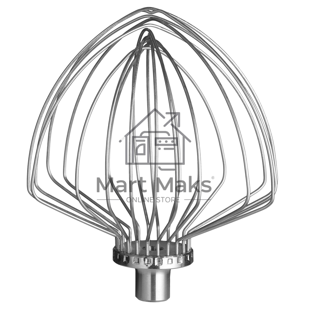 Стальной венчик для чаши KitchenAid 5KSM5THWWSS 4.8 / 4.7 / 4.3 / 3 л., нержавеющая сталь