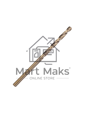 Сверло PATRIOT EXPERT по металлу, Р6М5К5, 3,2 мм, 1 шт в блистере