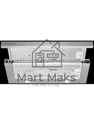 Встраиваемая вытяжка Kuppersberg SLIMTURBO 60 X, ширина 60 см, отвод/рециркуляция, 1500 м3/час, механическое управление, 3 скорости, освещение 2х2 Вт, металлические жироулавливающие фильтры, угольный фильтр KF-ES (опция), 63.4 дБ, обратный клапан, шхвхг:5