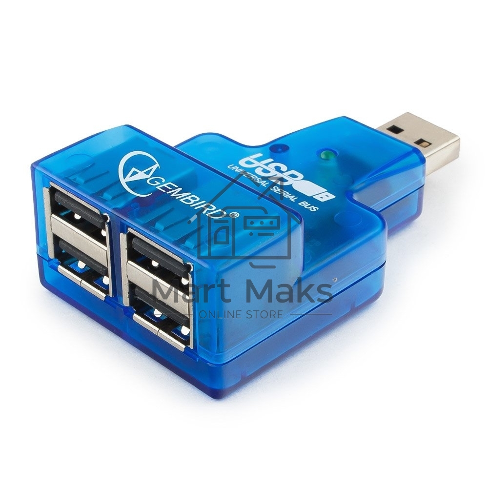 Концентратор USB Gembird HUB USB2.0 Mini 4-port UHB-CN224