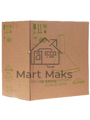 Вытяжка каминная Elikor Сатурн 50П-180-В1Л белый/золотистый, 50 см, 180 м³/ч, 48 дБ