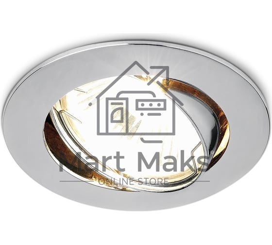 Встраиваемый точечный светильник Ambrella Light 104S CH хром MR16