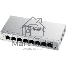 Коммутатор ZyXEL GS1200-8V3-EU0101F, 8×LAN, управляемый