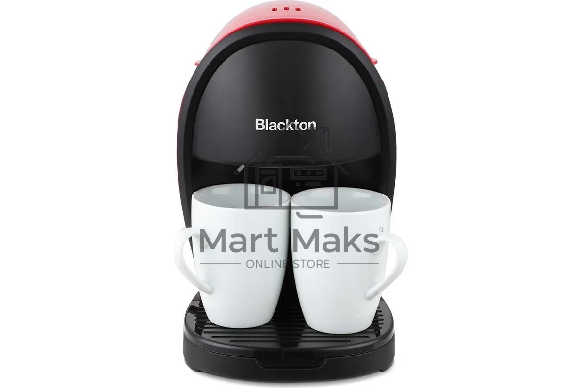 Кофеварка капельная Blackton Bt CM1113 красный/черный, исп. кофе - молотый, 0.3 л, 450 Вт.