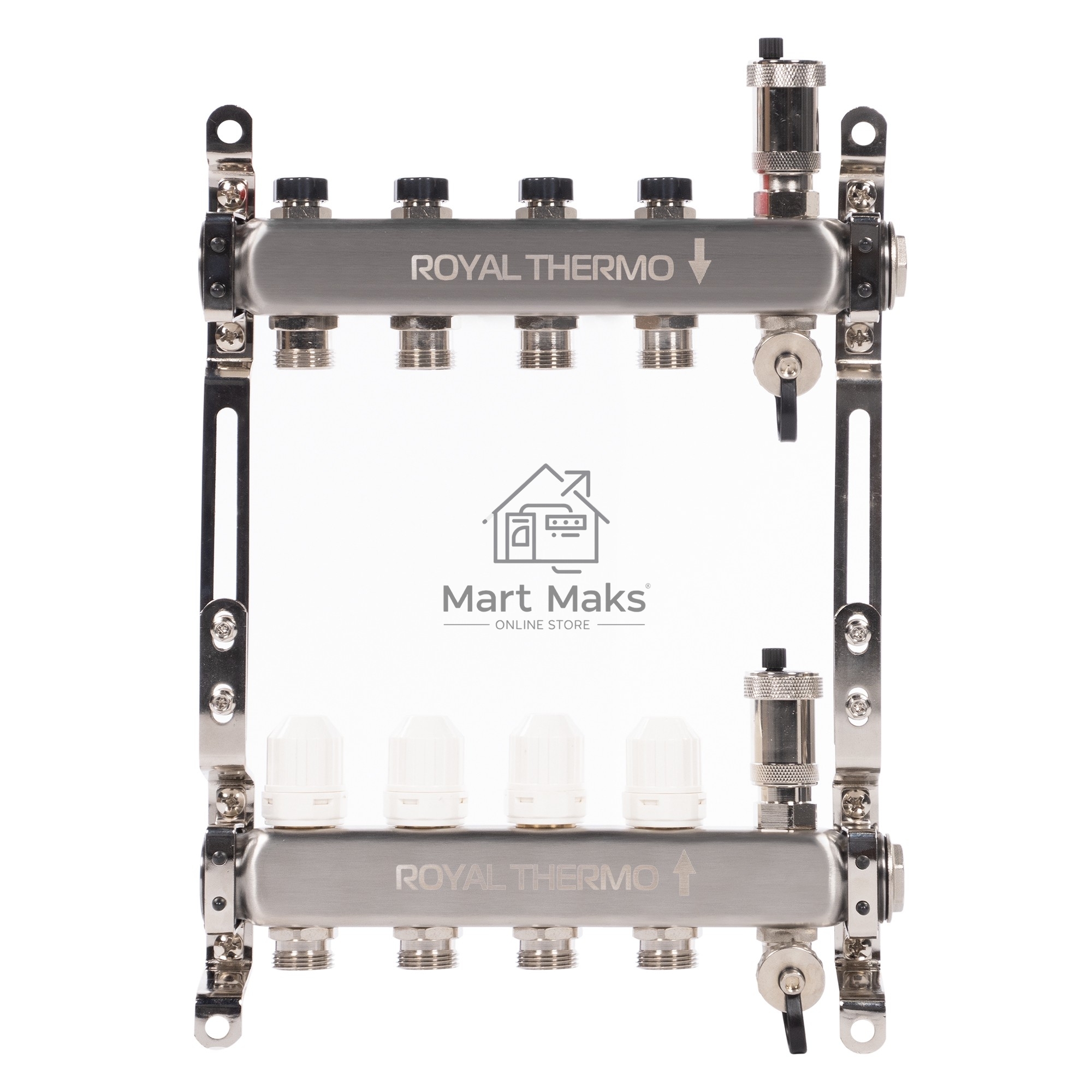 Коллектор Royal Thermo нерж. в сборе универсальный 1