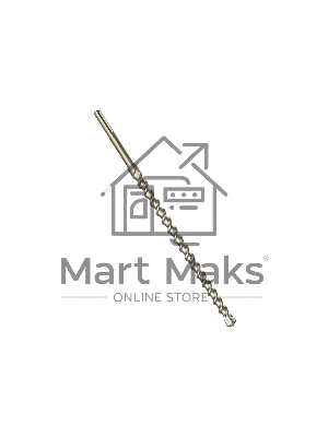 Бур по бетону Matrix, 28 x 600 мм, SDS MAX c крестовой пластиной Бур по бетону Matrix, 28 x 600 мм, SDS MAX c крестовой пластиной