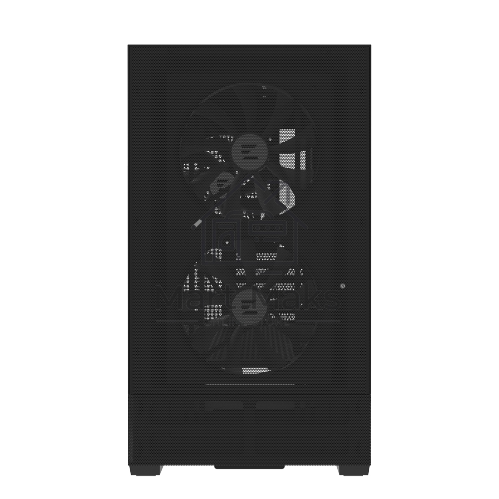 Компьютерный корпус ZALMAN P30 AIR, MATX, BLACK, WINDOW, 2xCombo (3.5'' or 2.5''), 3x2.5