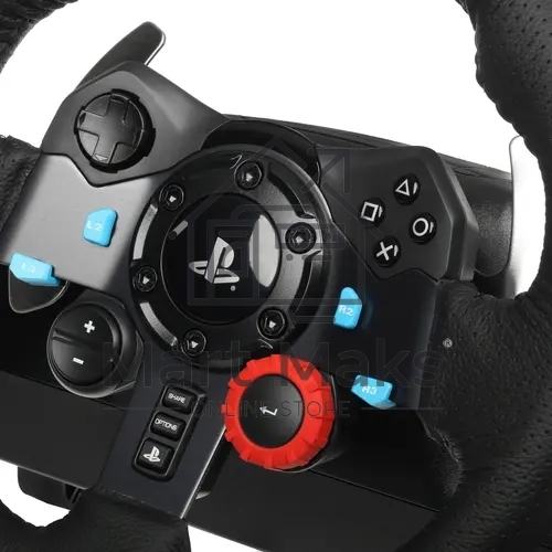 Руль LOGITECH G29 игровой (USB, для PS и PC, педали, виброотдача, 941-000113/941-000112/941-000142)