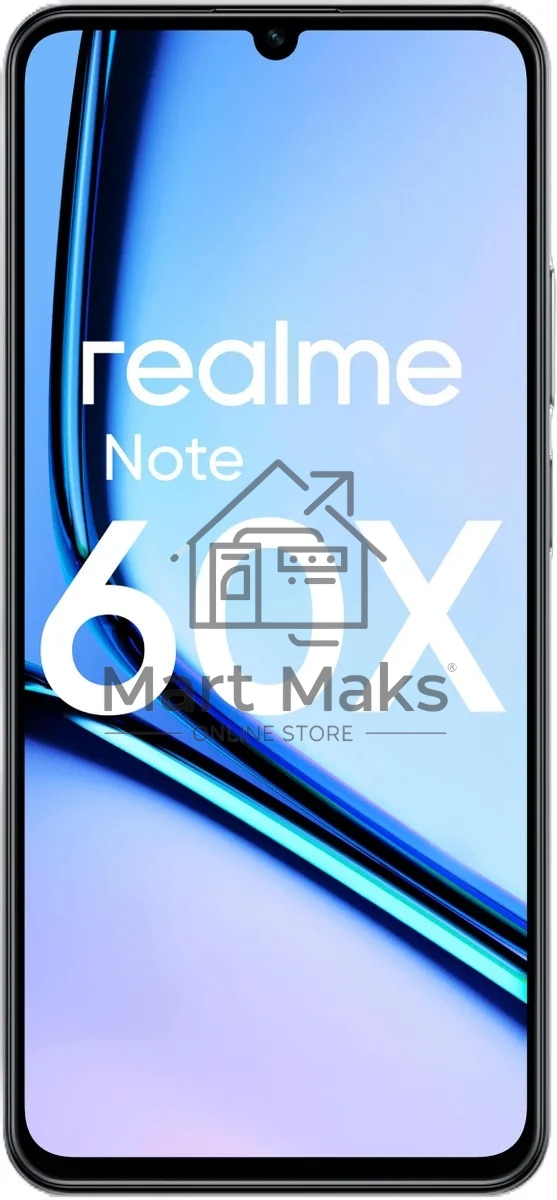 Смартфон Realme Note 60х, 3/64Gb, черный